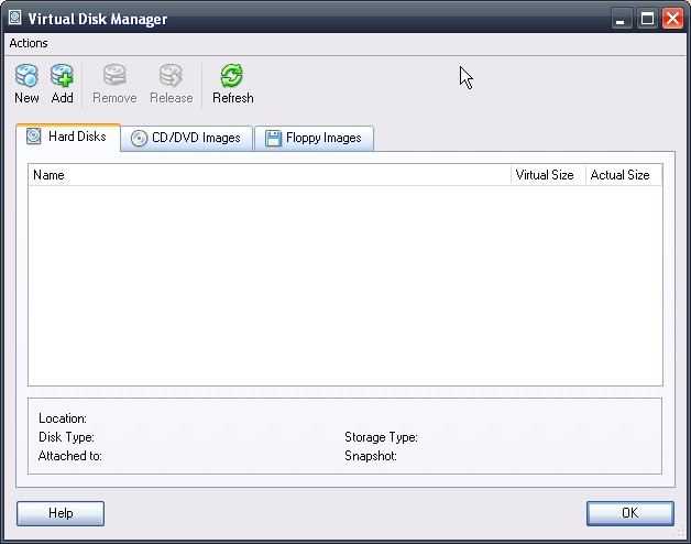 Virtual disk manager